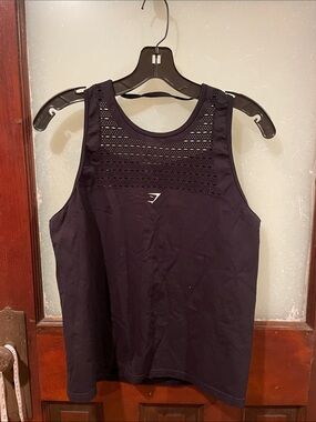 Gymshark Black tank top